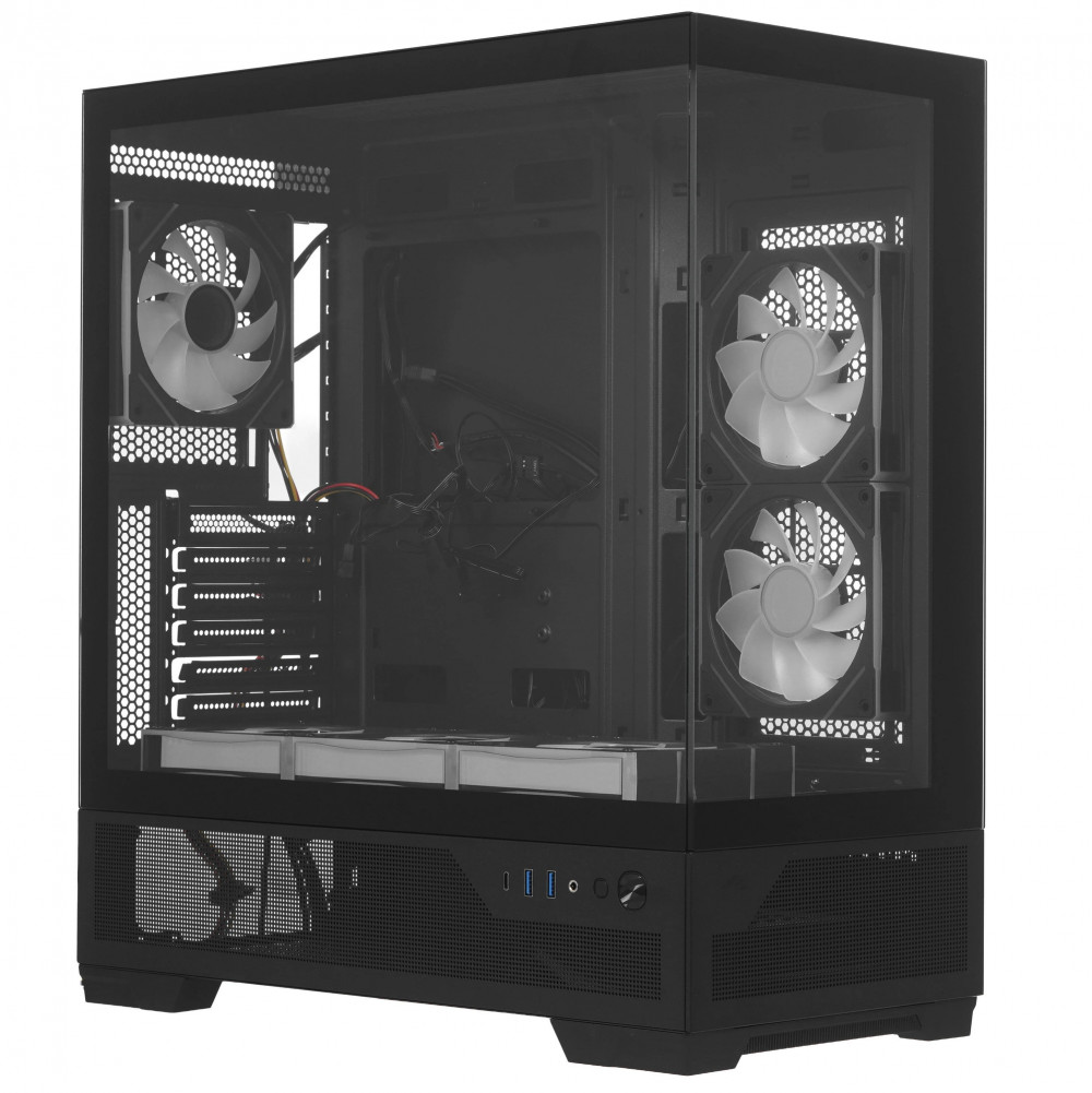 Корпус Sama V43 V43-BKADA6X1-GL Mid-Tower - миниатюра 2