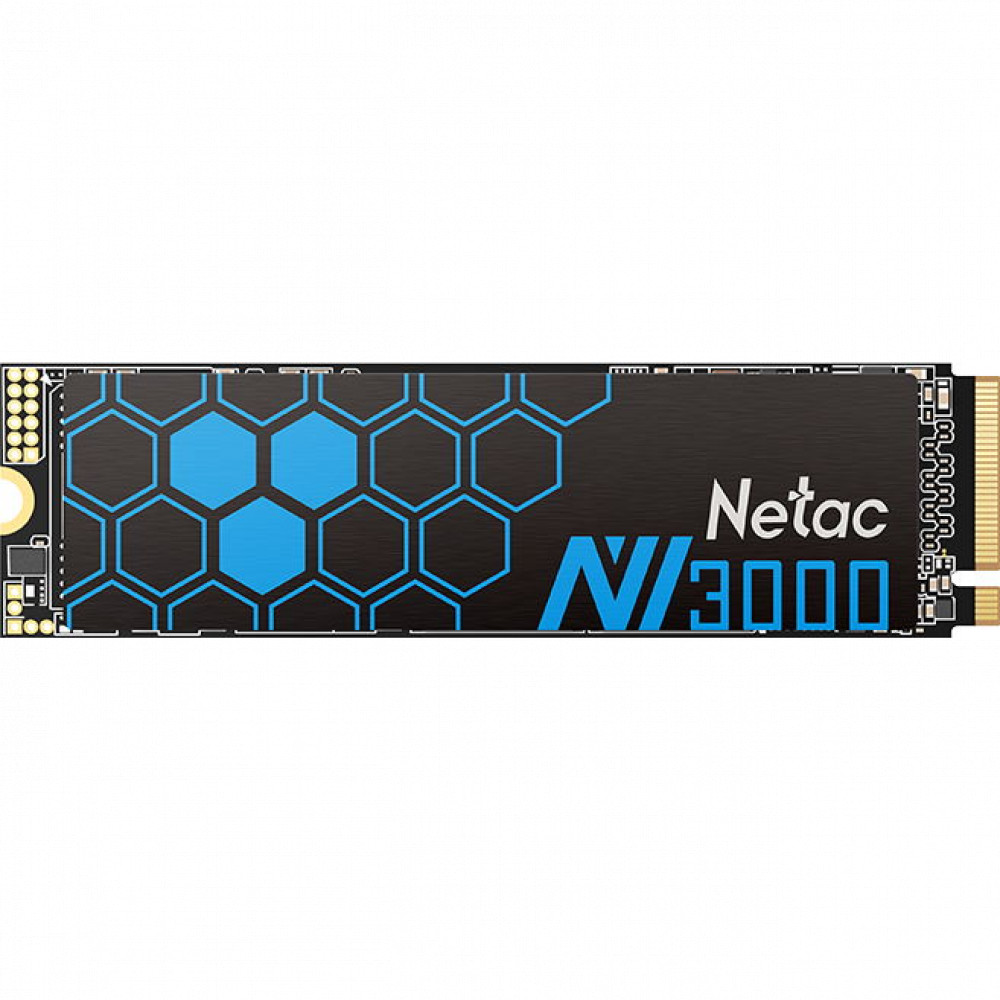Жесткий диск Netac NV3000 NT01NV3000-500-E4X SSD (твердотельные), 500 ГБ, M.2, PCIe — фото товара