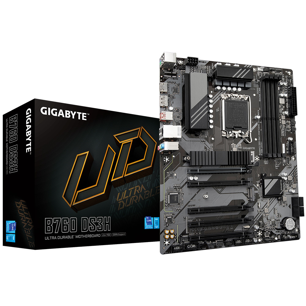 Материнская плата Gigabyte B760 DS3H DDR5 ATX, LGA 1700 - миниатюра 4
