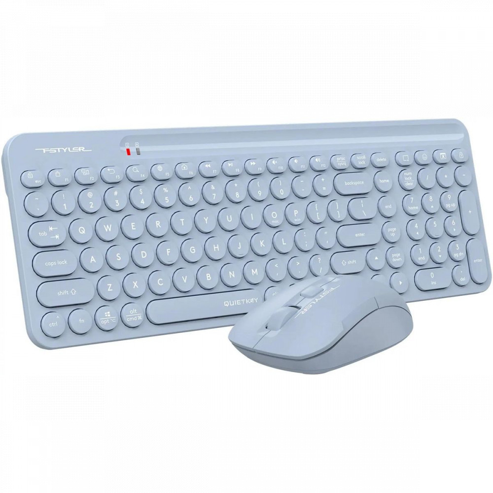 Клавиатура + мышь A4Tech Fstyler FG3300 Air Blue — фото товара