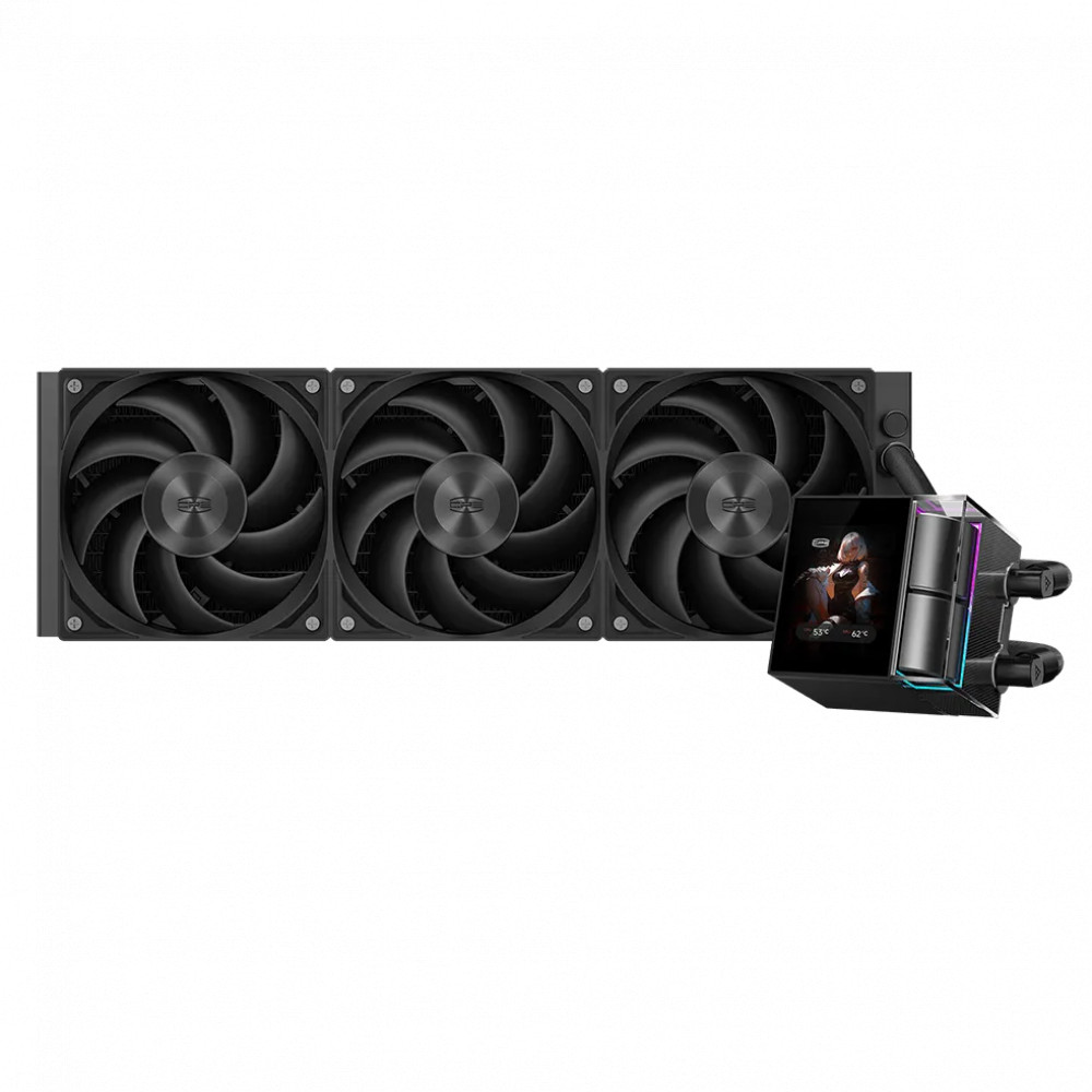 Система охлаждения PCcooler DS360 Display Black DS360 Display BK Для процессора — фото товара