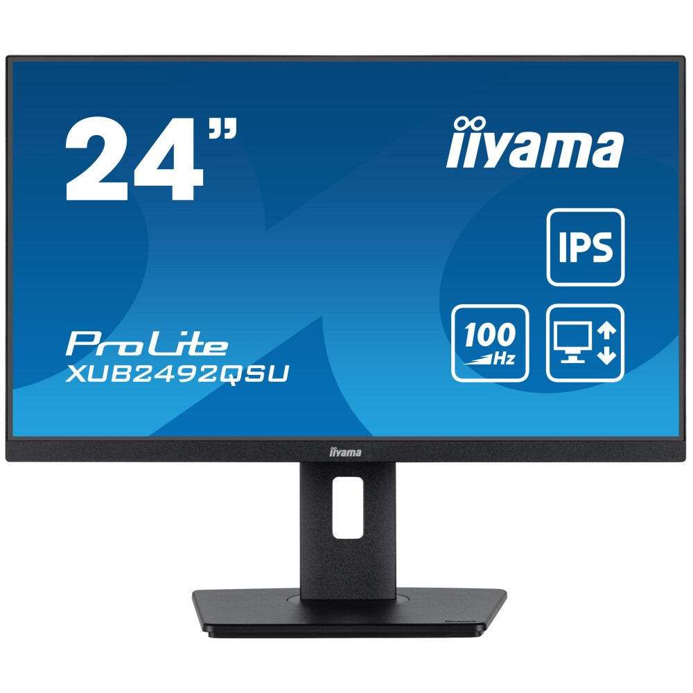 Монитор IIYAMA ProLite XUB2492QSU-B1 23.8 ", IPS, Quad HD 2560x1440 (16:9), 100 Гц — фото товара