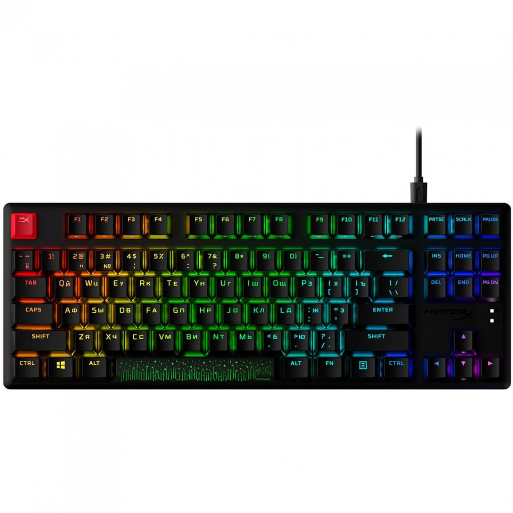 Клавиатура HyperX Alloy Origins Core PBT HX Red TKL 639N7AA#ABA Проводная, USB - миниатюра 4