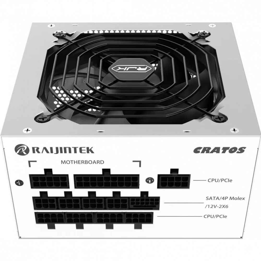 Блок питания Raijintek CRATOS, 80+ Gold, white 0R30B00006 1000 Вт - миниатюра 3