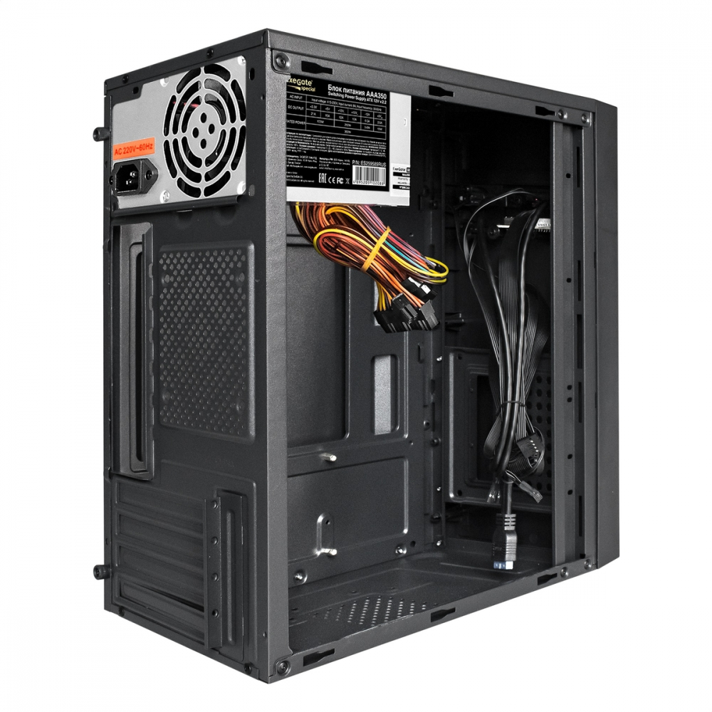Корпус ExeGate BAA-109U2-AAA350 EX291272RUS Mid-Tower - миниатюра 2