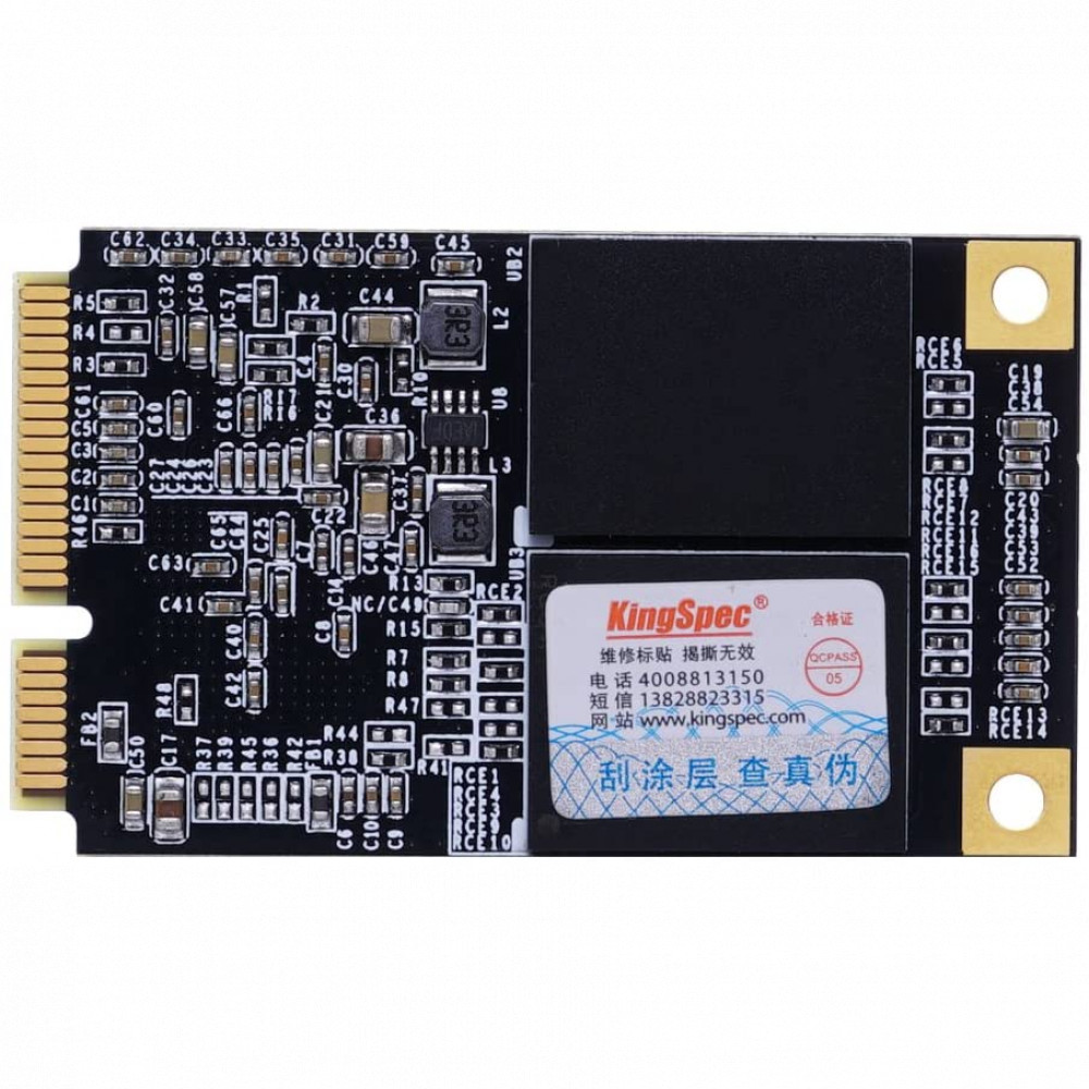 Жесткий диск KingSpec MT-128 SSD (твердотельные), 128 ГБ, mSATA, mini-SATA - миниатюра 2