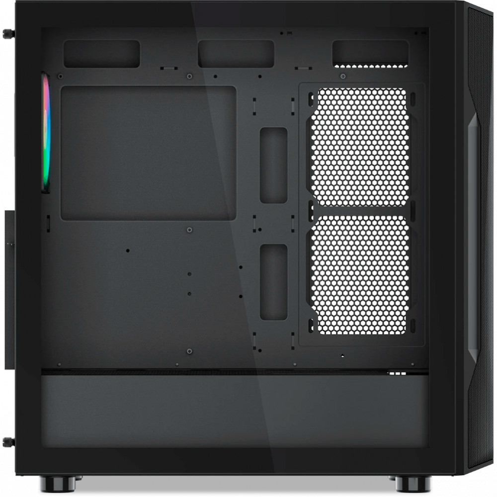 Корпус Sama S40 Black S40-BKAPA4X1-GL Mid-Tower - миниатюра 4