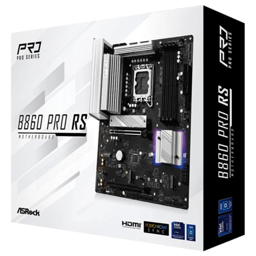 Материнская плата ASRock B860 PRO RS ATX, LGA 1851 - миниатюра 4