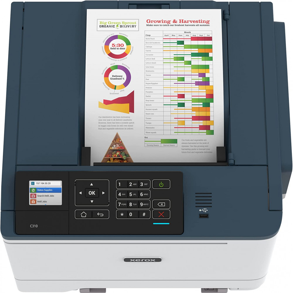 Принтер Xerox C310DNI А4, Лазерный, Цветная - миниатюра 3