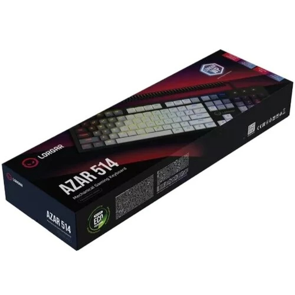 Клавиатура Lorgar Azar 514 LRG-GK514W-RU Проводная, USB - миниатюра 4
