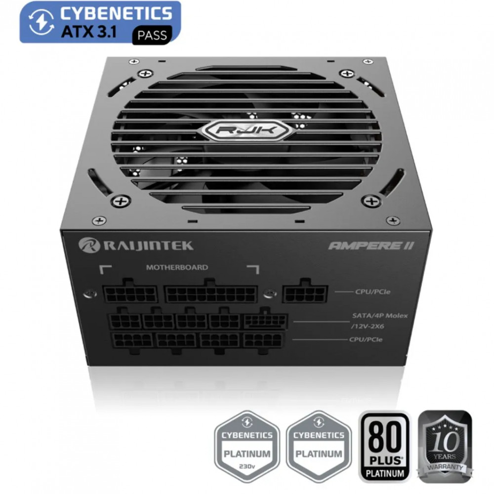 Блок питания Raijintek AMPERE II 1000 0R30B00041 1000 Вт - миниатюра 4