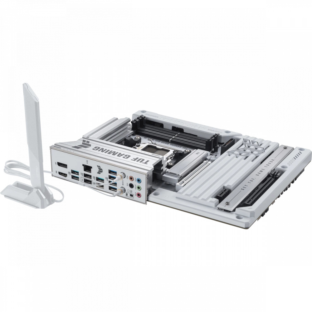 Материнская плата Asus TUF GAMING B850-BTF WIFI White ATX, AMD AM5 - миниатюра 8