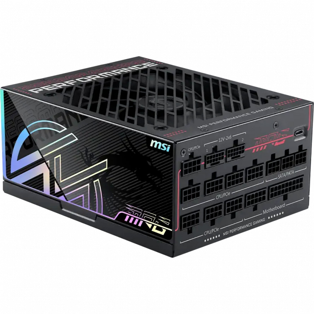 Блок питания MSI MPG Ai1300TS PCIE5 7ZPUB 1300 Вт, 80+ Titanum — фото товара