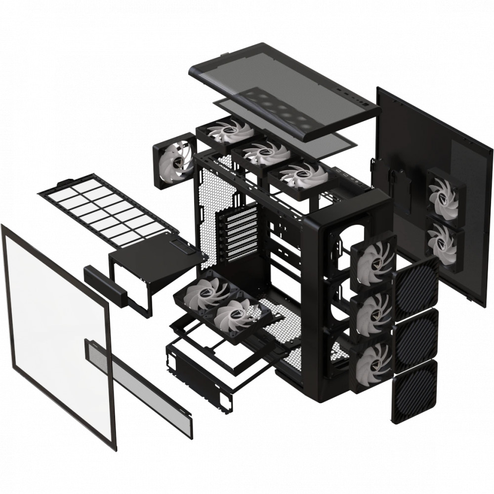 Корпус Formula AIR POWER G10 BLACK Mid-Tower - миниатюра 5