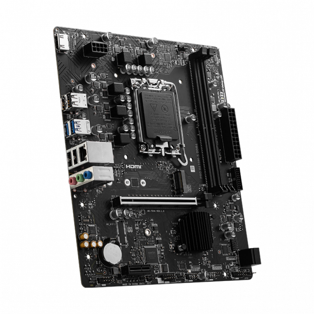 Материнская плата MSI PRO H610M-S DDR4 H610 Mini-ATX, LGA 1700 - миниатюра 3