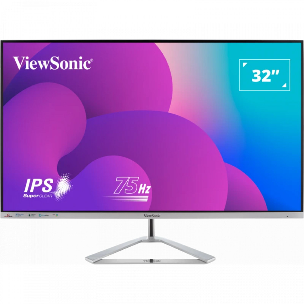 Монитор Viewsonic VX3276-MHD-3 VS18391 32 ", IPS, Full HD 1920x1080 (16:9), 75 Гц — фото товара