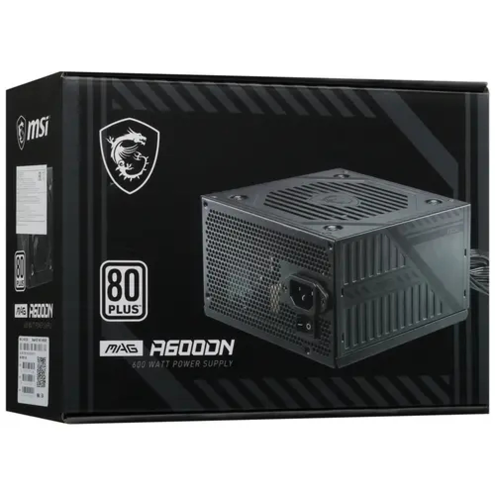 Блок питания MSI MAG A600DN 600 Вт - миниатюра 4