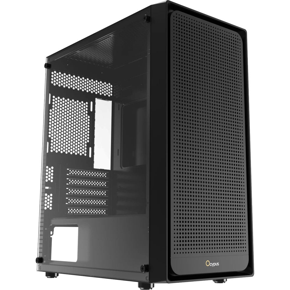 Корпус Ocypus Gamma C50 Black Gamma-C50-BKG000XX-GL Mini-Tower — фото товара