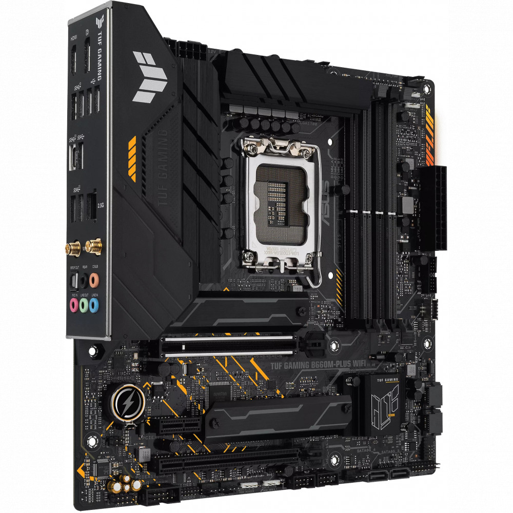 Материнская плата Asus TUF GAMING B660M-PLUS WIFI Micro-ATX, LGA 1700 — фото товара
