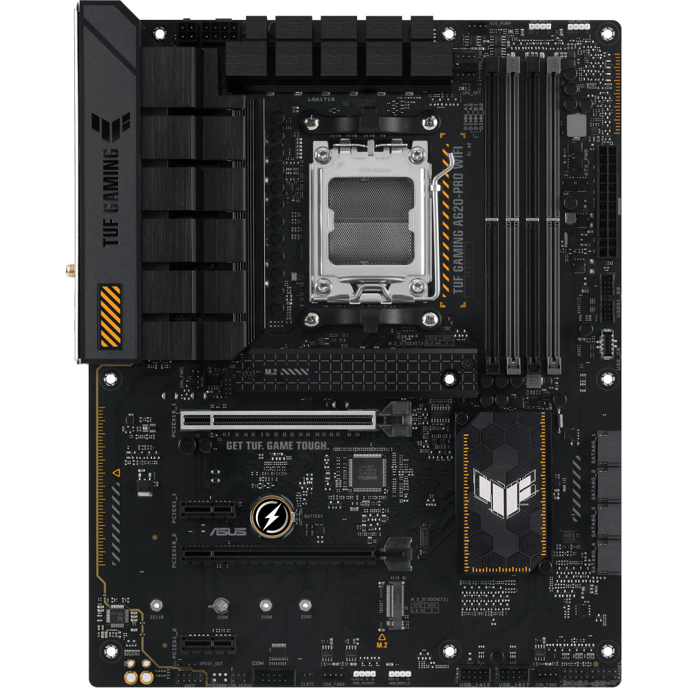 Материнская плата Asus TUF GAMING A620-PRO WIFI ATX, AMD AM5 — фото товара