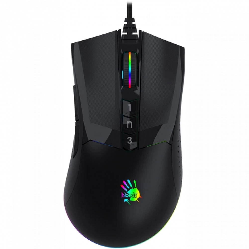 Мышь A4Tech Bloody W90 Pro W90 PRO STONE BLACK ACTIVATED Игровые, Проводная — фото товара