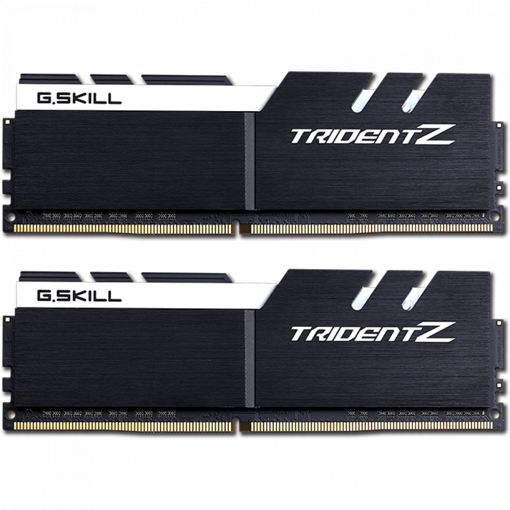 ОЗУ G.Skill Trident Z F4-3200C16D-16GTZKW DIMM, DDR4, 16 Гб (2 х 8 Гб), 3200 МГц — фото товара