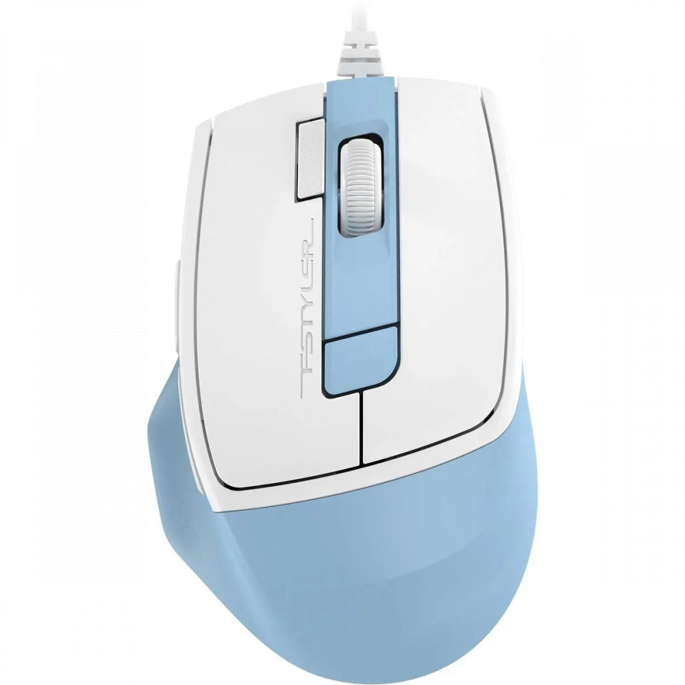 Мышь A4Tech Fstyler FM45S Air FM45S AIR USB (LCY BLUE) Бюджетные, Проводная — фото товара
