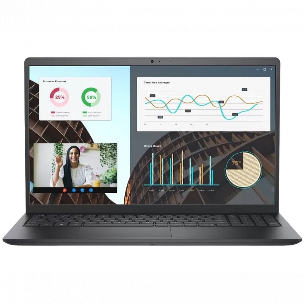 Ноутбук Dell Vostro 3530 N1605PVNB3530EMEA01_UBU 15.6 ", FHD 1920x1080 (16:9), Intel, Core i7, 16 Гб, 512 ГБ, Intel Iris Xe Graphics — фото товара