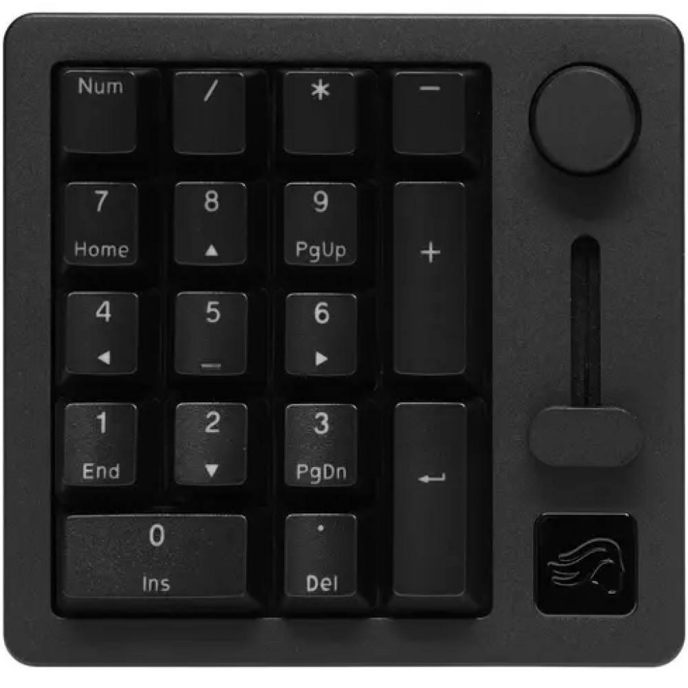 Клавиатура GLORIOUS GMMK Numpad Wireless Pre-Built (Fox Linear Switch) GLO-GMMK-NP-FOX-B Беспроводная, USB - миниатюра 5