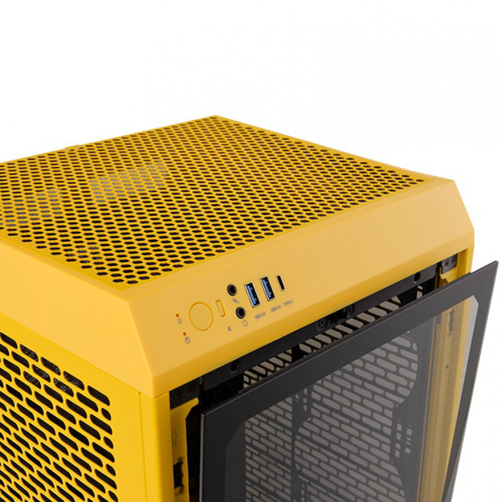 Корпус Thermaltake The Tower 200 Bumblebee CA-1X9-00S4WN-00 Mini-Tower - миниатюра 3