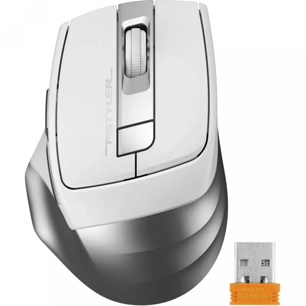 Мышь A4Tech FSTYLER FG35 SILVER Бюджетные, Беспроводная - миниатюра 5