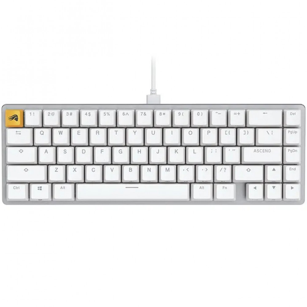 Клавиатура GLORIOUS GMMK2 Compact White GLO-GMMK2-65-FOX-W Проводная, USB - миниатюра 4