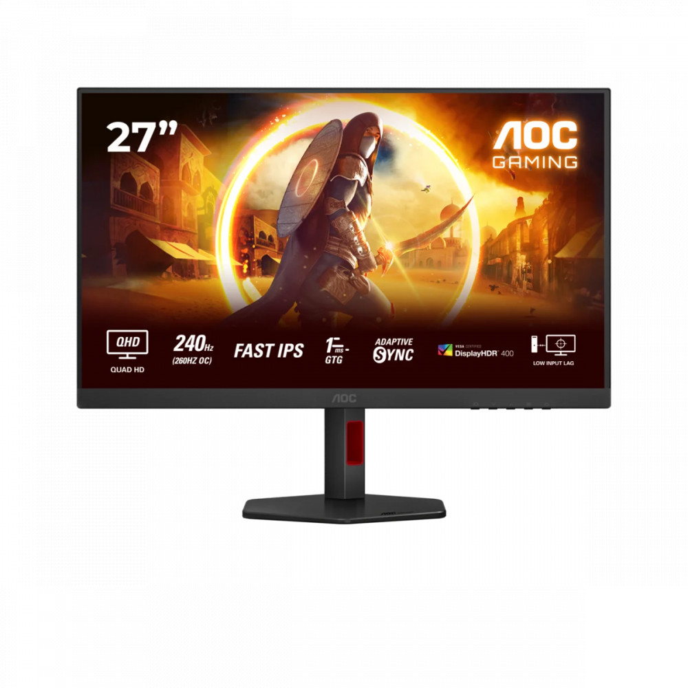Монитор AOC Q27G4ZR Q27G4ZR/01 27 ", IPS, Quad HD 2560x1440 (16:9), 240 Гц — фото товара