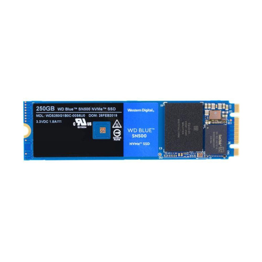Жесткий диск Western Digital 250 ГБ WDS250G2B0C SSD (твердотельные), 250 ГБ, M.2, PCIe — фото товара