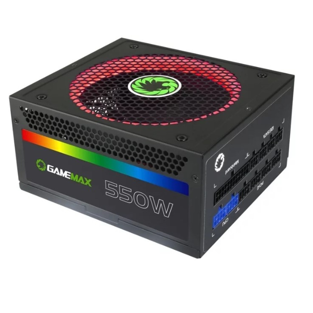 Блок питания GameMax RGB-550 550 Вт — фото товара