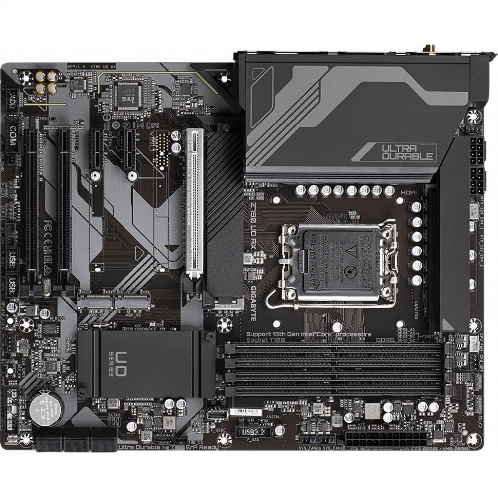 Материнская плата Gigabyte Z790 UD AX ATX, LGA 1700 - миниатюра 4