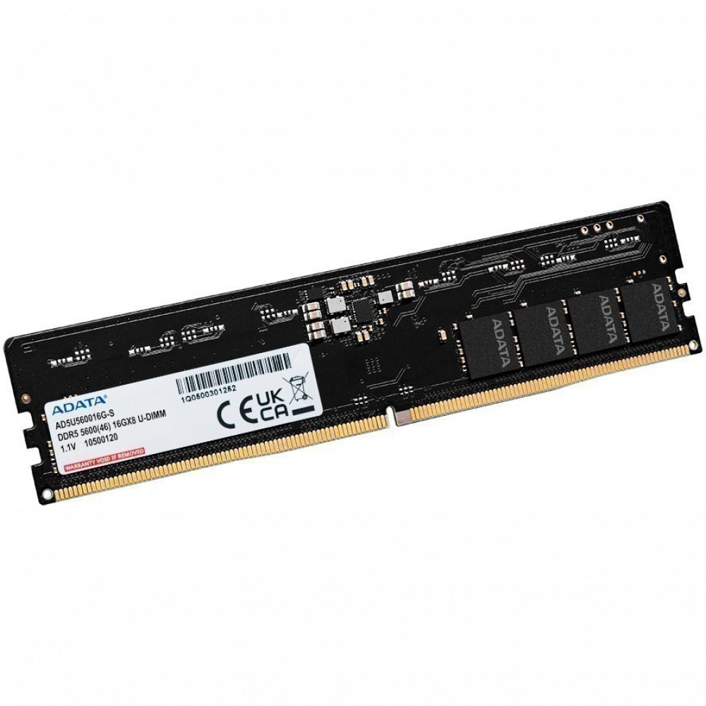 ОЗУ ADATA AD5U560016G-S DIMM, DDR5, 16 Гб, 5600 МГц - миниатюра 2