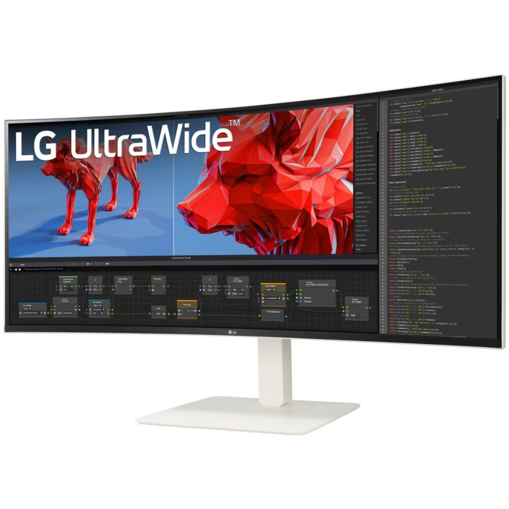 Монитор LG UltraWide 38WR85QC-W 38WR85QC-W.ARUZ 38 ", IPS, Quad HD+ 3840x1600 (12:5), 144 Гц - миниатюра 3
