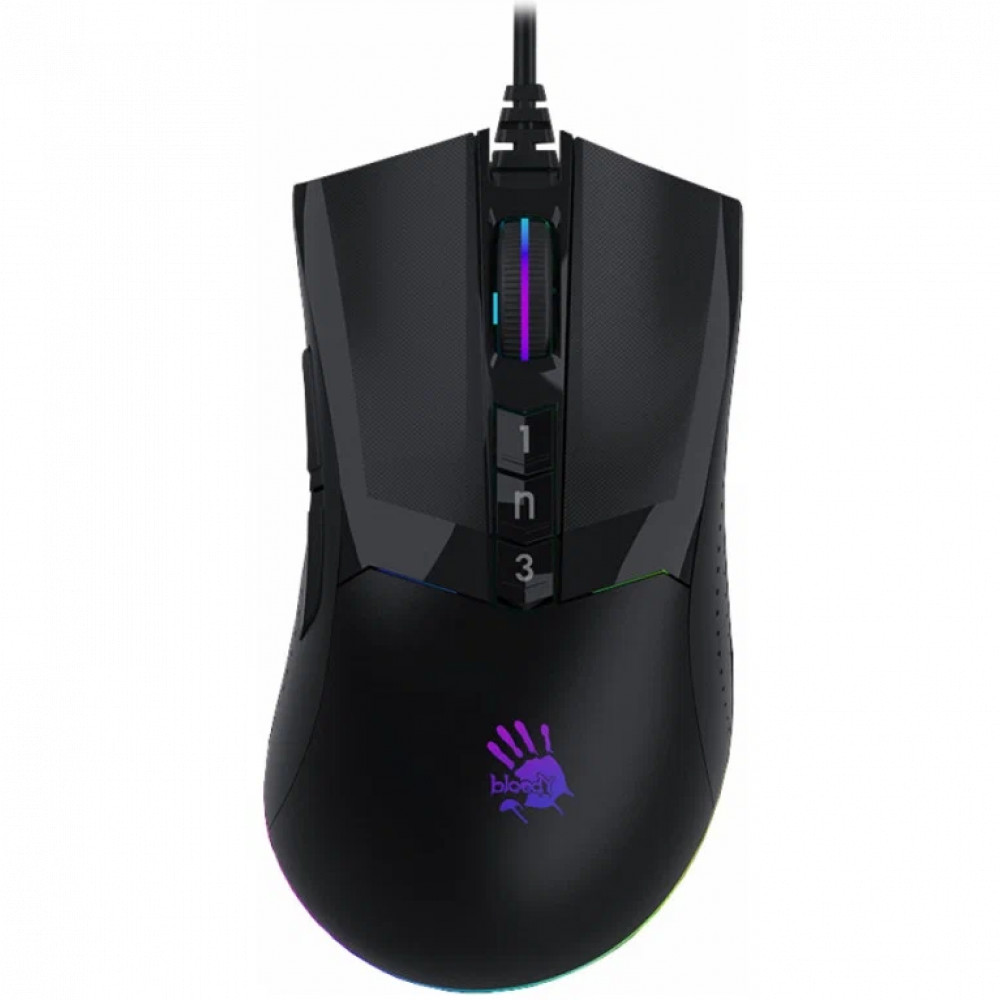 Мышь A4Tech W90 Max W90 MAX ( STONE BLACK) Игровые, Проводная — фото товара