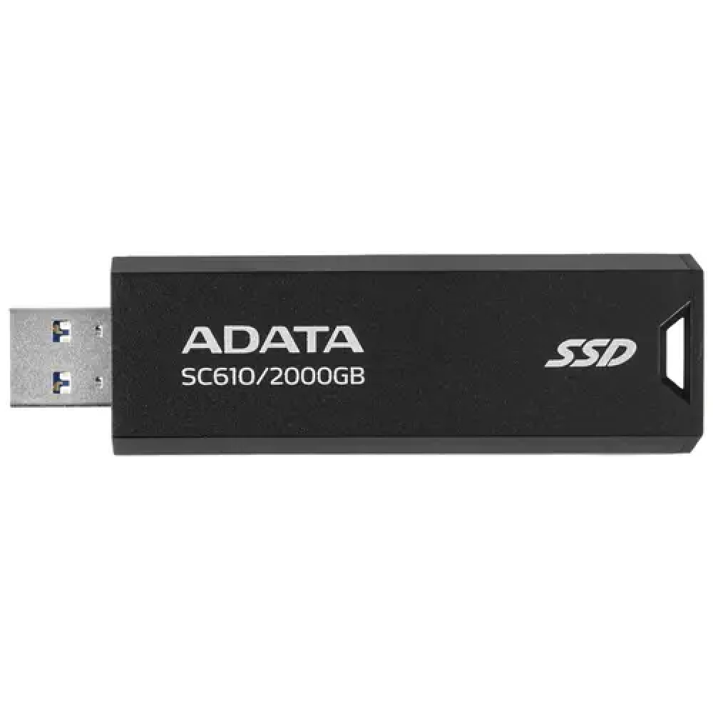 Внешние накопители ADATA SC610 SC610-2000G-CBK/RD 2 ТБ — фото товара