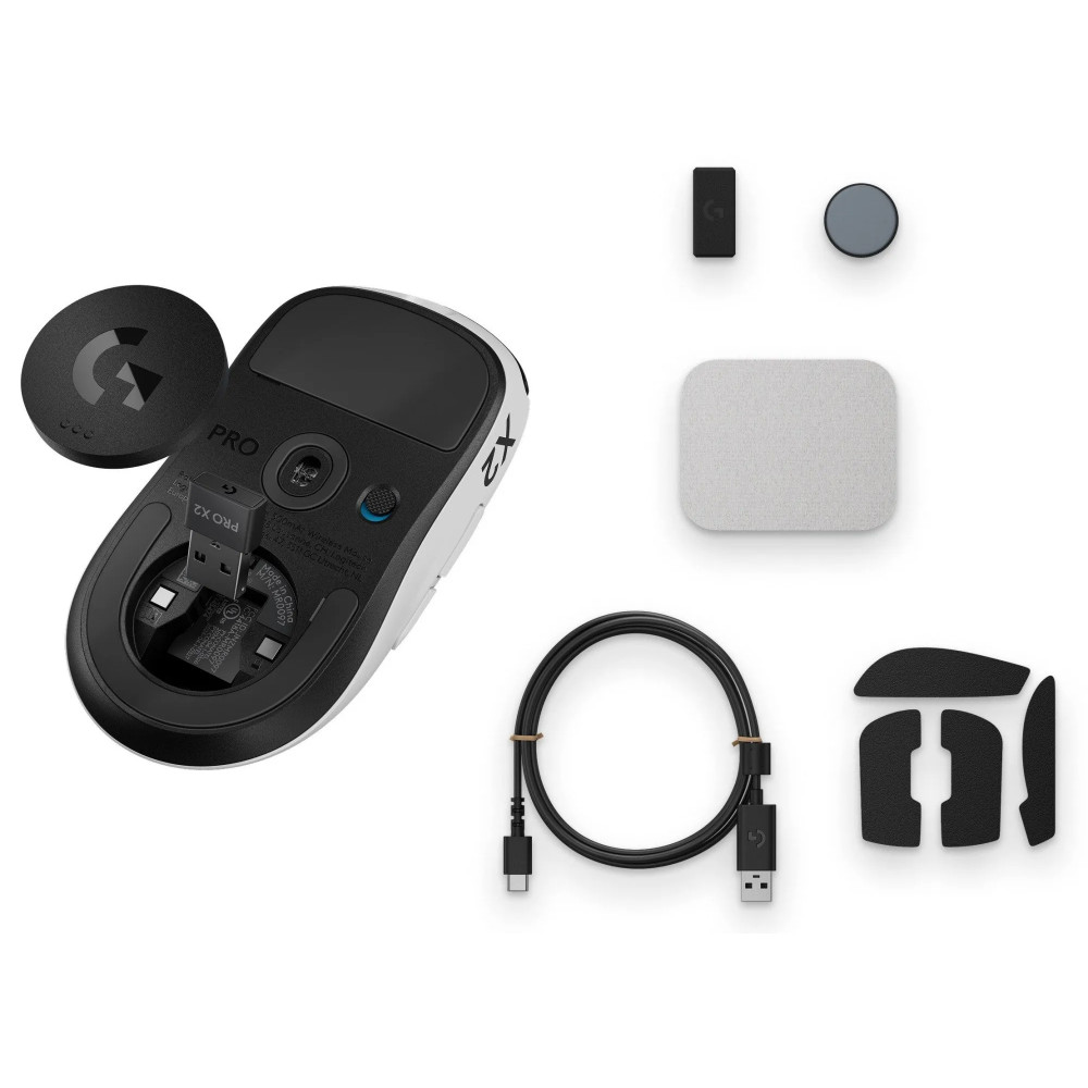Мышь Logitech PRO X2 Superstrike - Lunar Eclipse 910-007776 Игровые, Беспроводная - миниатюра 4