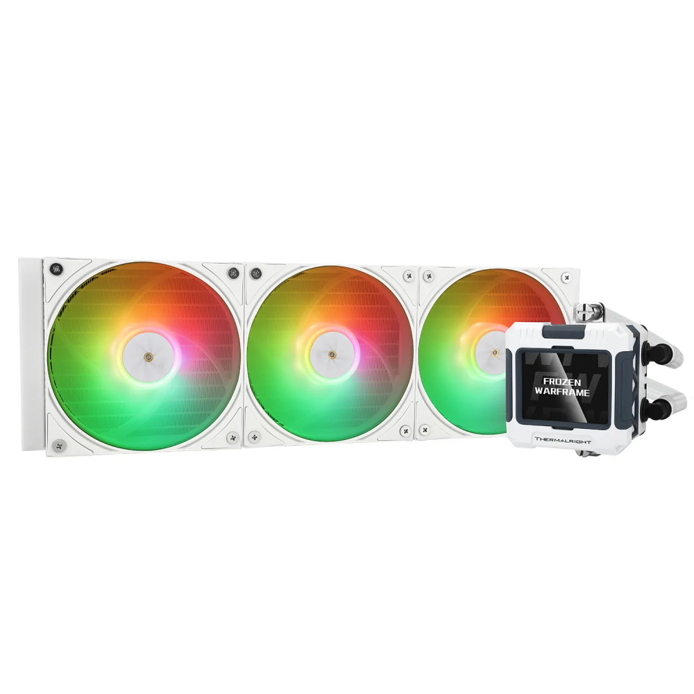 Система охлаждения Thermalright Frozen Warframe 360 ULTRA ARGB WHITE TL-U12W-S Для процессора — фото товара