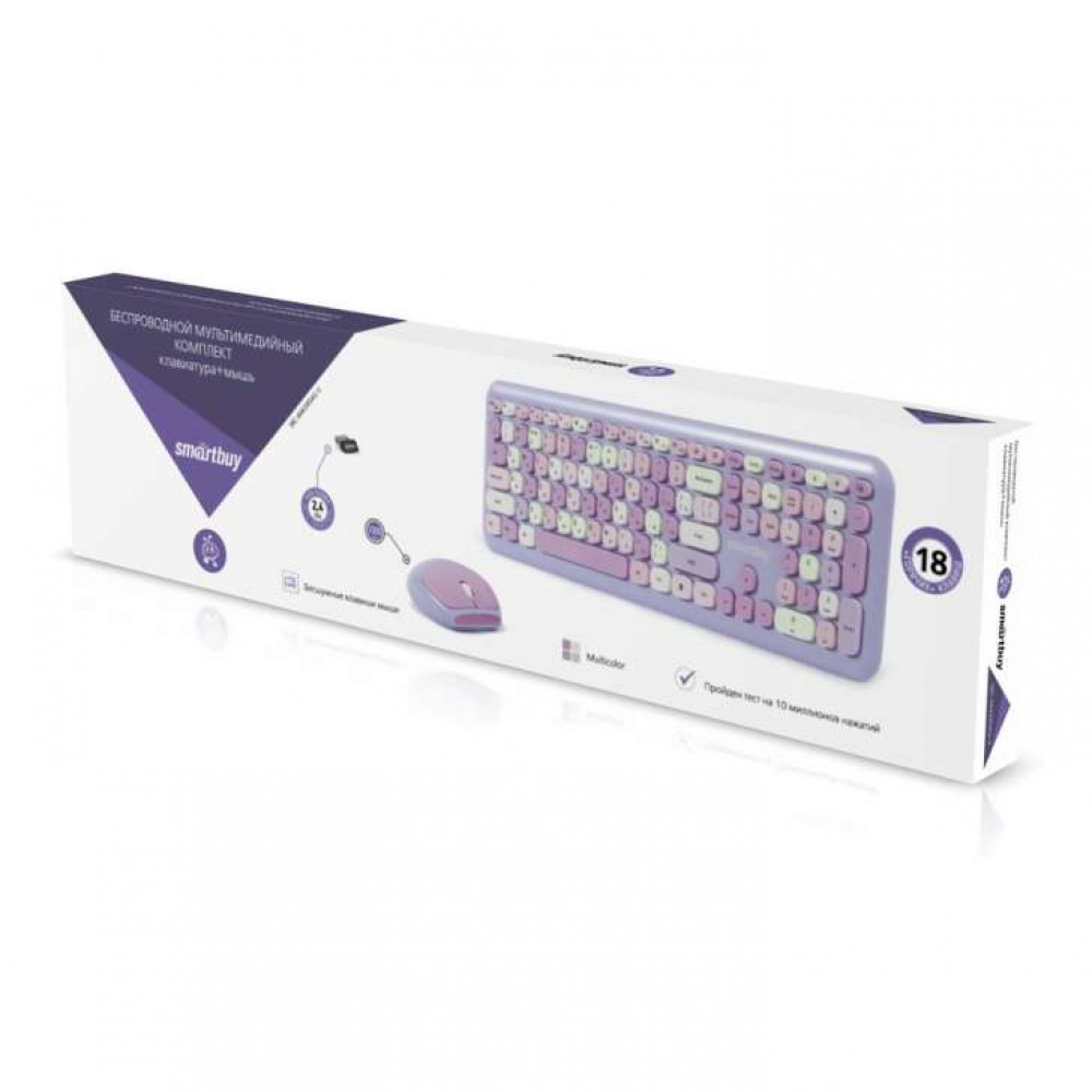 Клавиатура + мышь SmartBuy SBC-666395AG-V - миниатюра 3