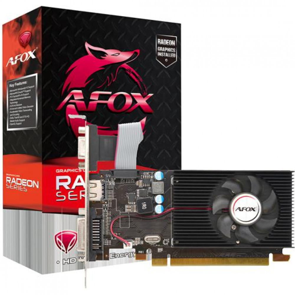 Видеокарта AFOX R5 230 2GB AFR5230-2048D3L5 2 ГБ - миниатюра 3