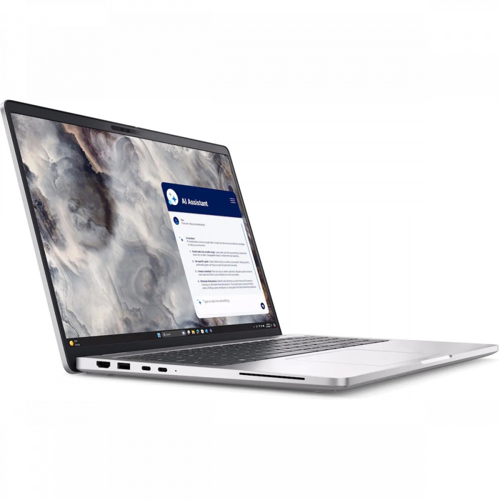 Ноутбук Dell Pro 16 Plus PB16250 210-BPCJ/DELL7210KZ 16 ", WUXGA 1920x1200 (16:10), Intel, Core Ultra 5, 32 Гб, 512 ГБ, Intel Graphics, Windows 11 Pro — фото товара