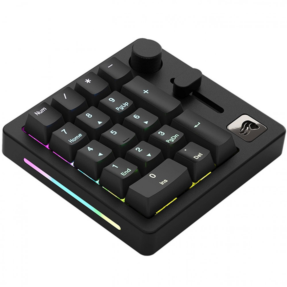 Клавиатура GLORIOUS GMMK Numpad Wireless Pre-Built (Fox Linear Switch) GLO-GMMK-NP-FOX-B Беспроводная, USB — фото товара