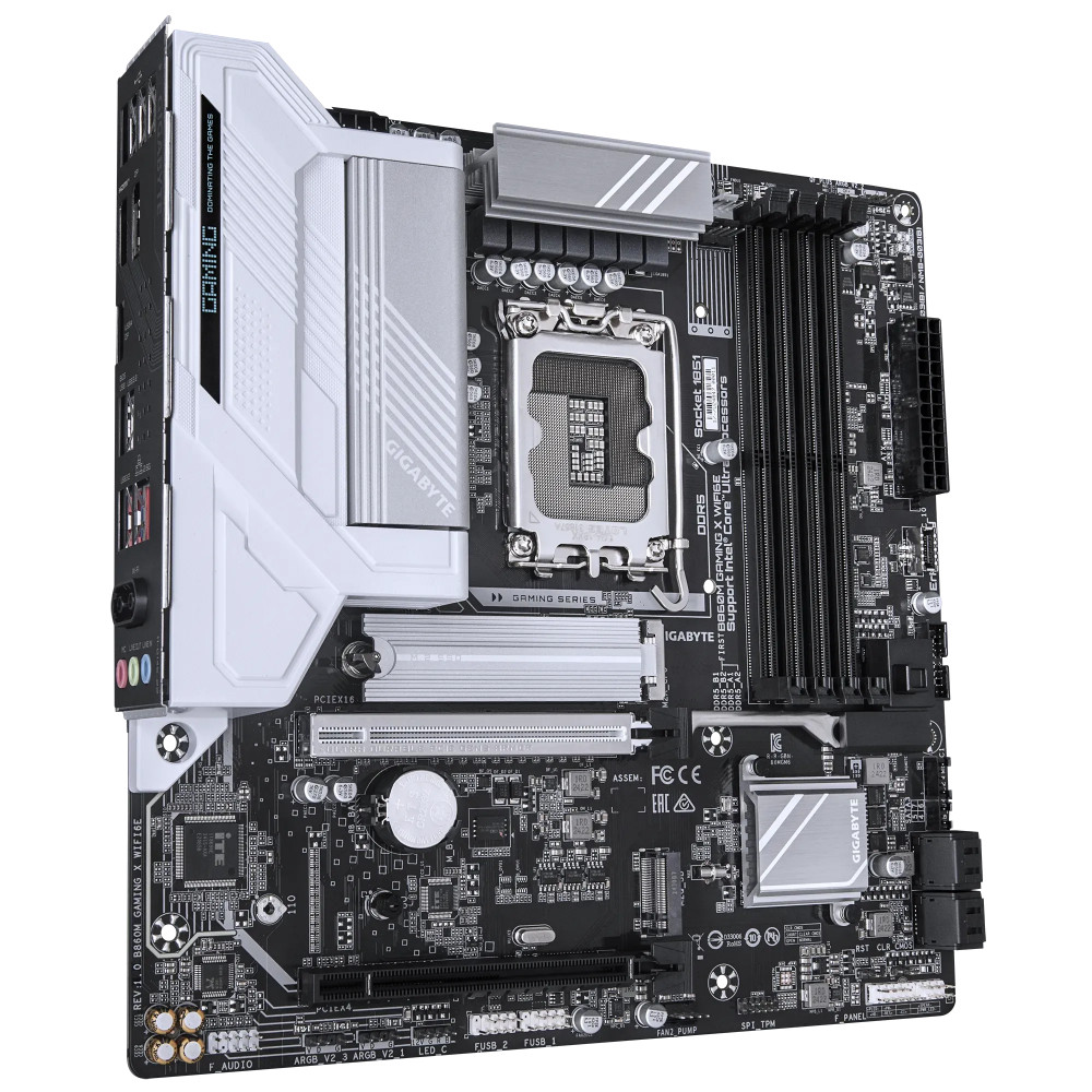 Материнская плата Gigabyte B860M GAMING X WIFI6E Micro-ATX, LGA 1851 - миниатюра 2