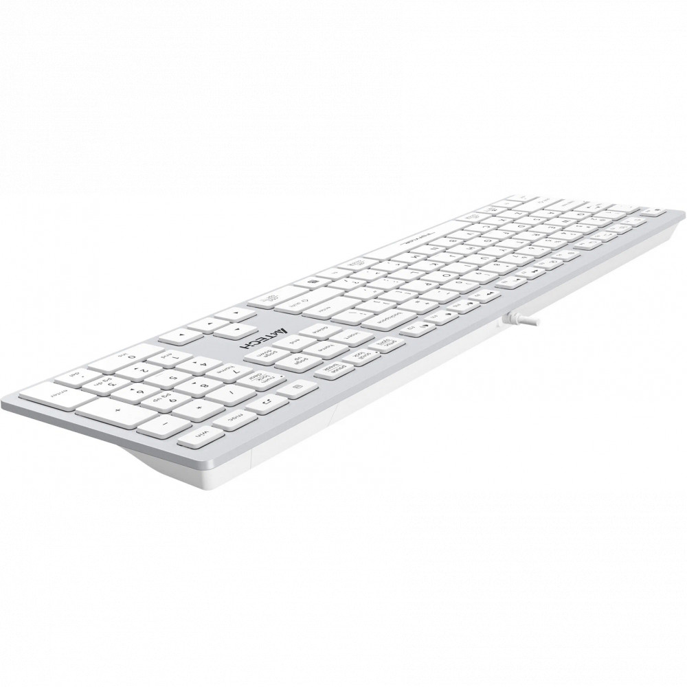 Клавиатура A4Tech FX50 WHITE Проводная, USB - миниатюра 2