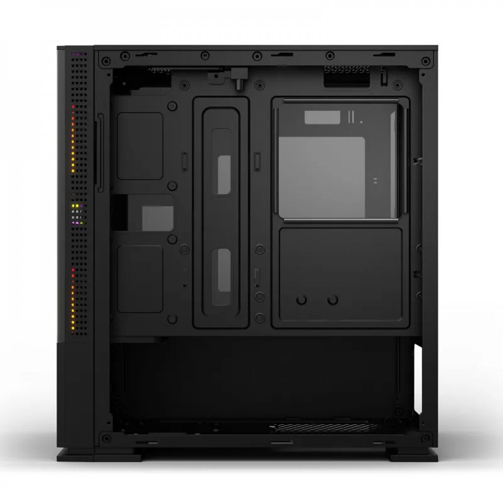 Корпус Wintek Shadow 701-B TG Black SHADOW 701-B TG Mini-Tower - миниатюра 4