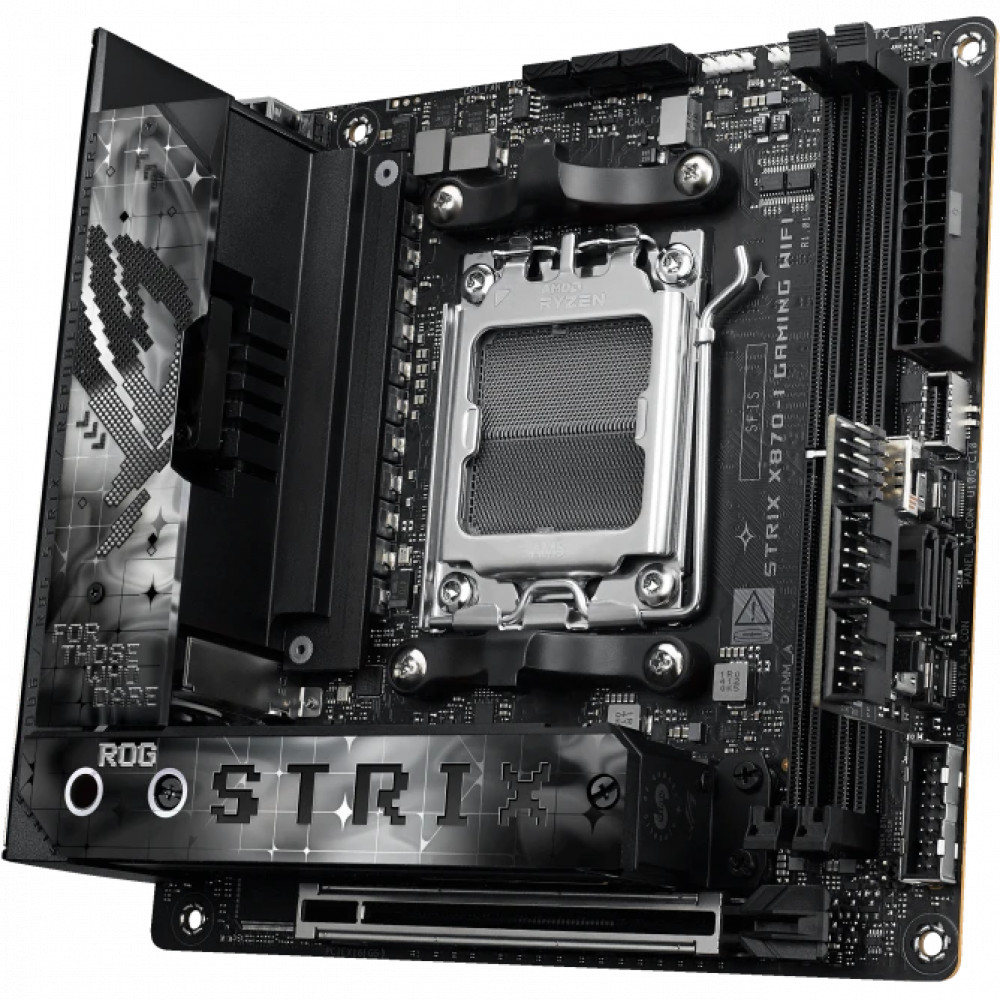 Материнская плата Asus ROG STRIX X870-I GAMING WIFI 90MB1IW0-M0EAY0 Mini-ITX, AMD AM5 - миниатюра 3